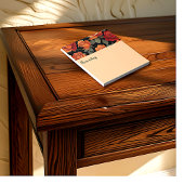 緑豊かなバラ模様 ノートパッド