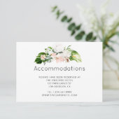 緑豊かなパラダイス結婚トロピカル宿泊施設 エンクロージャーカード (スタンド正面)