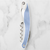 緑豊かなパーム結婚リーフのウィンザーブルーID956 ソムリエナイフ (正面)