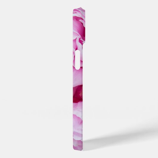 緑豊かなピンク牡丹モノグラムケースメイトiPhoneケース Case-Mate iPhoneケース (裏面 / 右)