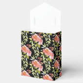 緑豊かなフローラグリーンブライダルシャワーブラック フェイバーボックス (オープン)