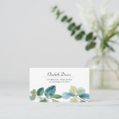 緑豊かなユーカリ 名刺 (スタンド正面)