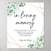 緑豊かなユーカリ 追憶のウェディング ポスター (正面)