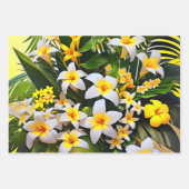 緑豊かなライリーインフル開花 ラッピングペーパーシート (正面3)