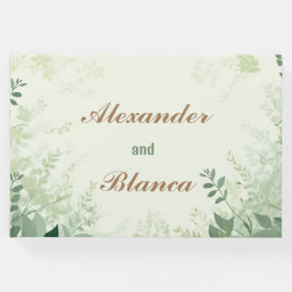 緑豊かなヴィンテージの結婚式 ゲストブック