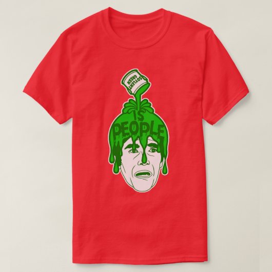 緑豊かな人々 Tシャツ (デザイン正面)
