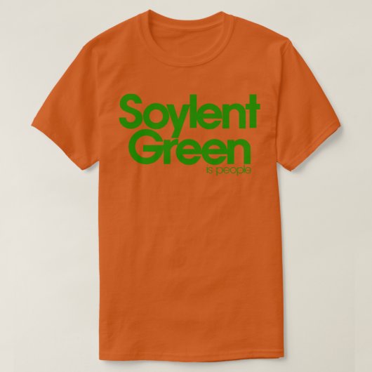 緑豊かな人1 Tシャツ (デザイン正面)