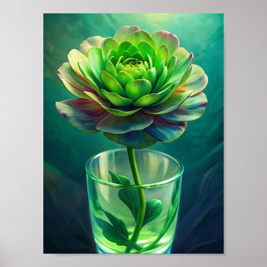 「緑豊かな優雅さ」 ポスター (正面)