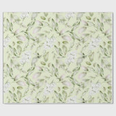 緑豊かな庭園 ラッピングペーパー (フラット)