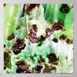 緑豊かな放射 ポスター