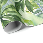 緑豊かな景観に彩られたアジアの水彩塔(11) ラッピングペーパー (ロールコーナー)