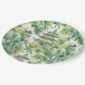 緑豊かな景観に彩られたアジアの水彩塔(12) ペーパープレート (アングル)