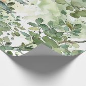 緑豊かな景観に彩られたアジアの水彩塔(13) ラッピングペーパー (角)