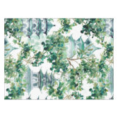 緑豊かな景観に彩られたアジアの水彩塔(15) テーブルクロス (正面(横))