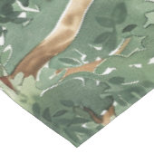 緑豊かな景観に彩られたアジアの水彩塔(17) テーブルクロス (アングル)