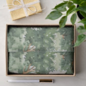 緑豊かな景観に彩られたアジアの水彩塔(17) 薄葉紙 (ギフト)