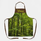 緑豊かな森 エプロン (正面)