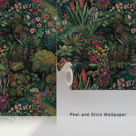 緑豊かな植物園ピール&スティック壁紙 壁紙