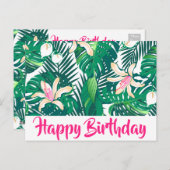 緑豊かな植物 ポストカード (正面/裏面)