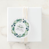 緑豊かな水の色ユーカリの結婚緑 フェイバータグ (インサイチュ)