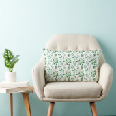 緑豊かな水の色 ランバークッション (椅子)