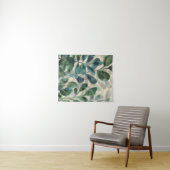 緑豊かな洗練さ – トロピカル葉 タペストリー (インサイチュ(横))