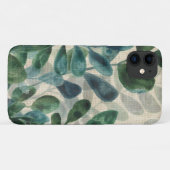 緑豊かな洗練さ – トロピカル葉 Case-Mate iPhoneケース (裏面(横))