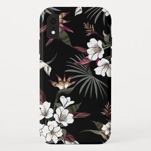 緑豊かな熱帯の花 iPhone XRケース