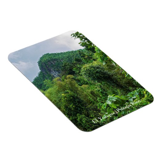 緑豊かな熱帯雨林とエルユンケのピーク マグネット (右側)