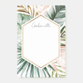 緑豊かな熱帯Itパッドをポスト ポストイット (正面)