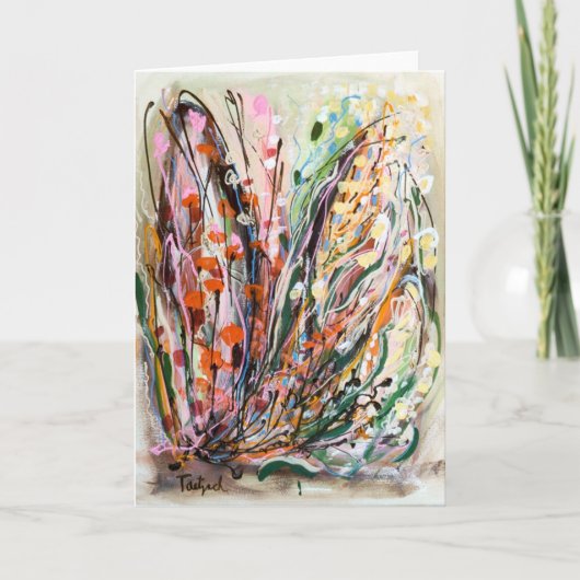 緑豊かな生命カード カード (正面)