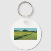 緑豊かな田園風景 キーホルダー (正面)