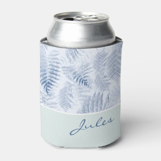 緑豊かな穏やかなブルーファンドオングリーン 缶クーラー (缶正面)