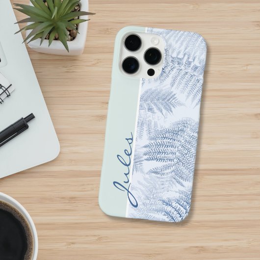 緑豊かな穏やかなブルーファンドオングリーン Case-Mate iPhoneケース