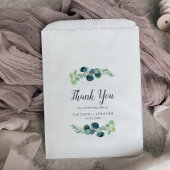 緑豊かな緑とユーカリありがとう結婚。 フェイバーバッグ