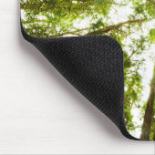 緑豊かな緑の熱帯雨林 マウスパッド (コーナー)