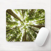 緑豊かな緑の熱帯雨林 マウスパッド (マウス)