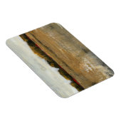 緑豊かな緑の田舎の風景 マグネット (右側)