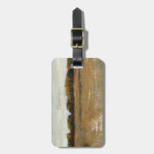 緑豊かな緑の田舎の風景 ラゲッジタグ (正面縦)