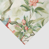 緑豊かな自然に囲まれたアジアの水彩塔(1) 薄葉紙 (詳細)