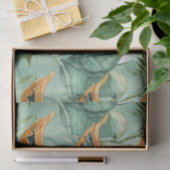 緑豊かな自然に彩られたアジアの塔(6) 薄葉紙 (ギフト)