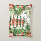 緑豊かな自然に彩られたアジアの塔(9) アクセントクッション (裏面(縦))