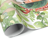 緑豊かな自然に彩られたアジアの塔(9) ラッピングペーパー (ロールコーナー)