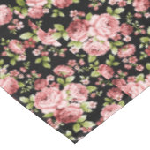 緑豊かな花の美しいバラ テーブルクロス (アングル)