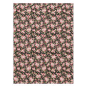 緑豊かな花の美しいバラ テーブルクロス (正面)