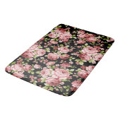 緑豊かな花の美しいバラ バスマット (アングル)