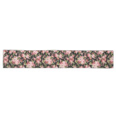 緑豊かな花の美しいバラ ロングテーブルランナー (横)