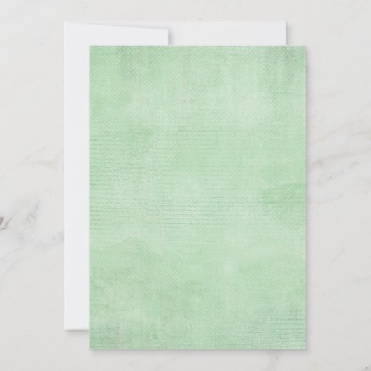 緑豊かな赤ちゃんシャワー(メール長距離付) 招待状 (裏面)