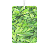 緑豊かな離れグリーン自然模様 – Botanical カーエアーフレッシュナー (裏面)