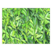 緑豊かな離れグリーン自然模様 – Botanical テーブルクロス (正面(横))